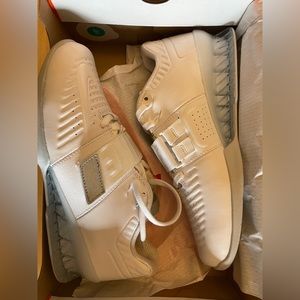 nike romaleos 3 xd, white, never used, size 9m, 10.5w